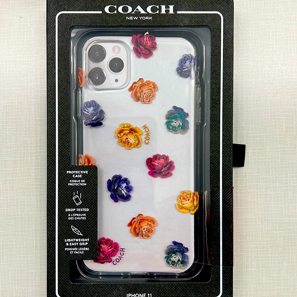 NWOT - COACH iPhone 11 Pro Max Phone Case